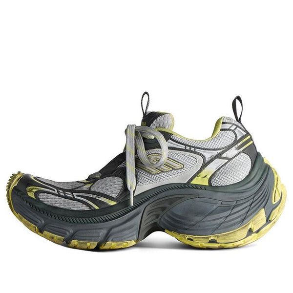 

Кроссовки 10xl sneaker 'grey yellow' Balenciaga, серый