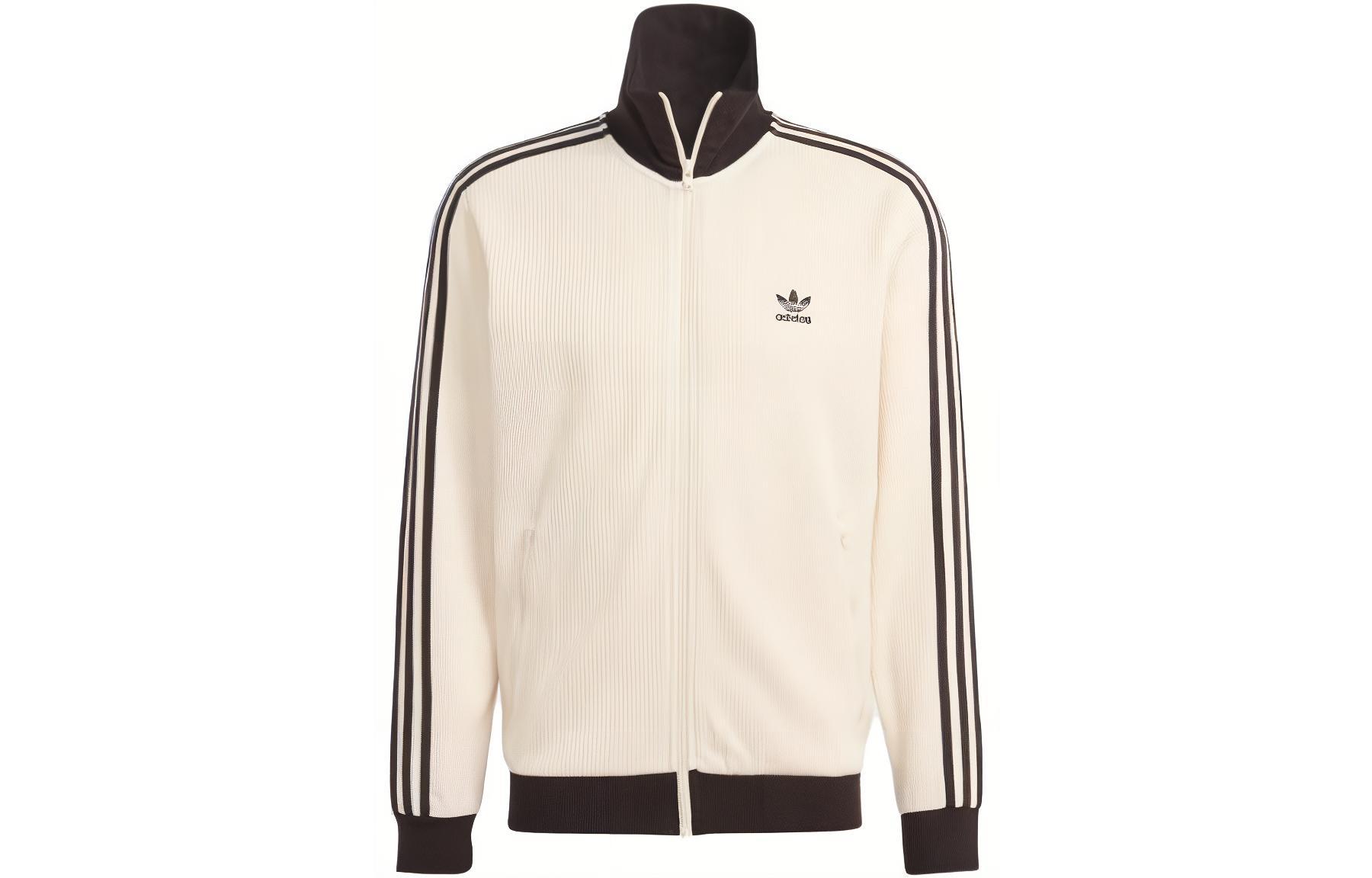 Adidas Originals Мужская куртка Adicolor Classics Waffle Beckenbauer, Ecru — фото 2