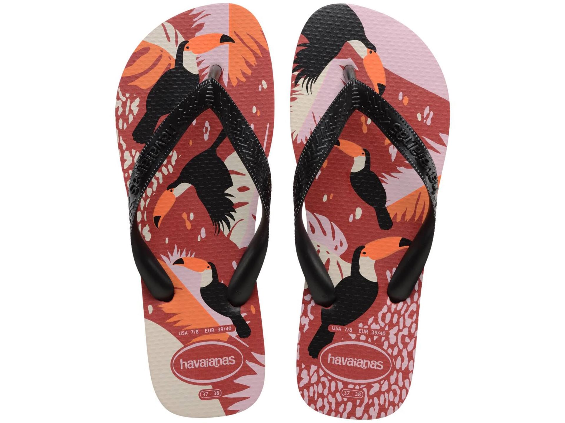 Сандалии Havaianas Top Tropical Vibes Sandals, цвет Mahogany — фото 2