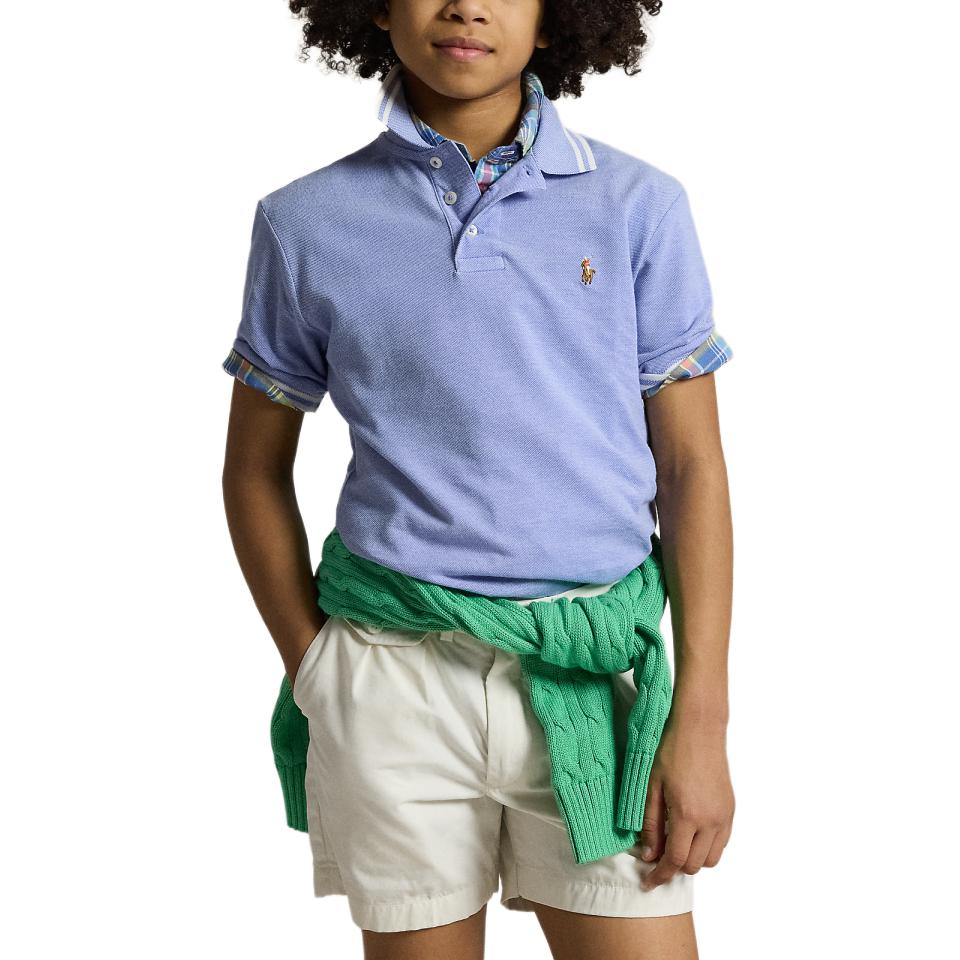 Polo Ralph Lauren Поло hong kong island blue детская — фото 4