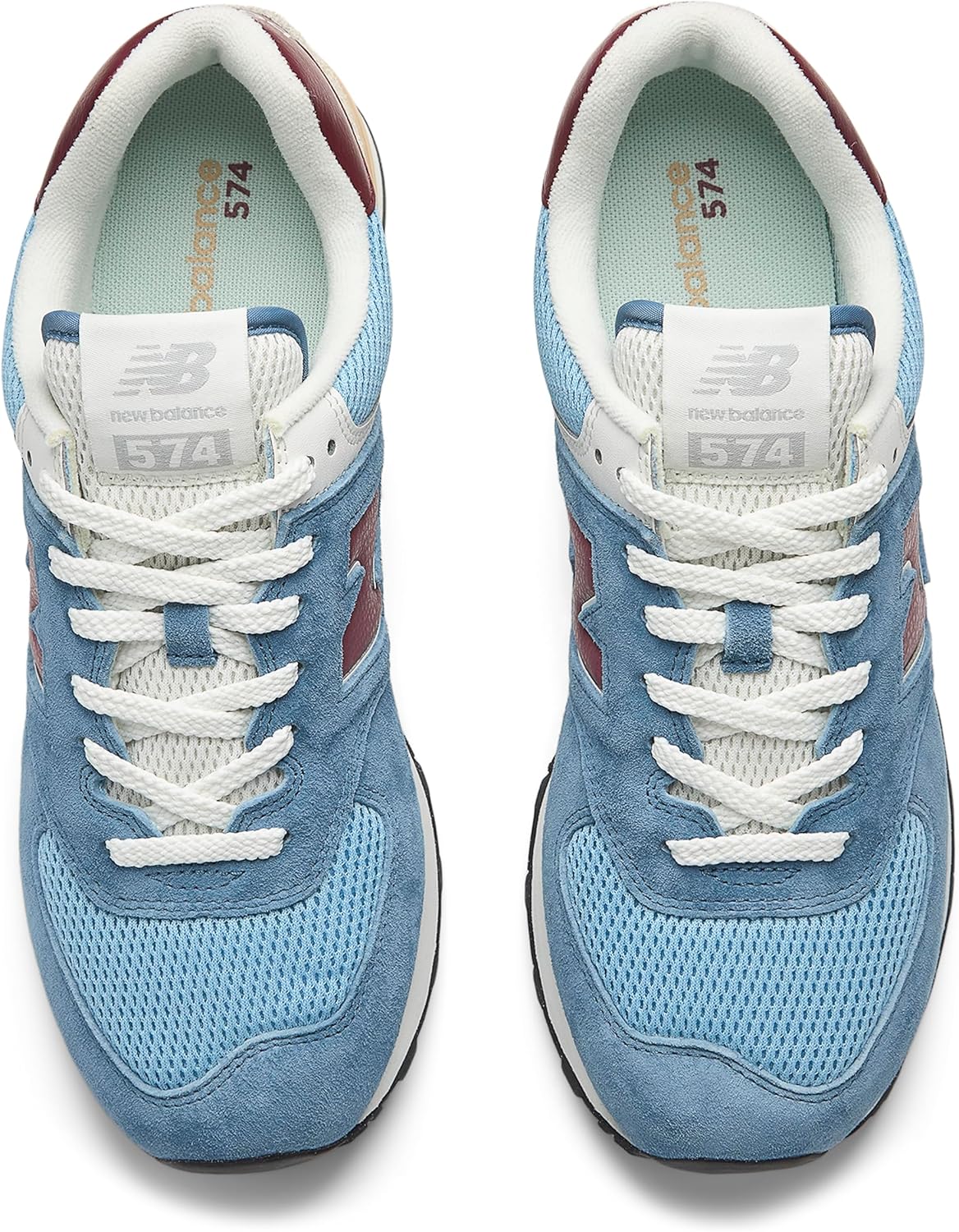 Кроссовки New Balance Unisex-Adult 574 V2 Unisex, Shoreline Blue/Stillwater — фото 4
