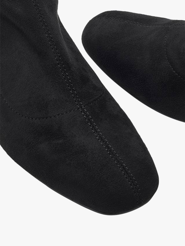 Osoku Alcantara ботинки на шнуровке с коротким голенищем Moda in Pelle, Black — фото 4