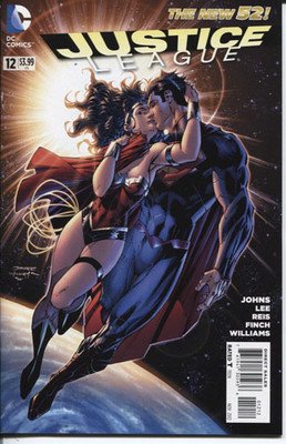 

Justice League #12 "2nd Print Variant- Superman and Wonder Woman Hook Up" (DC COMICS)