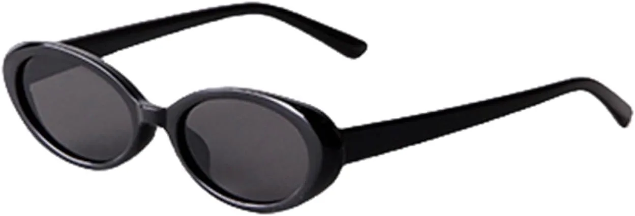 

Модные винтажные ретро-солнцезащитные очки маленького овального размера для женщин и мужчин, с желтыми линзами и защитой от УФ-излучения UV400 WNCKSQ, C1