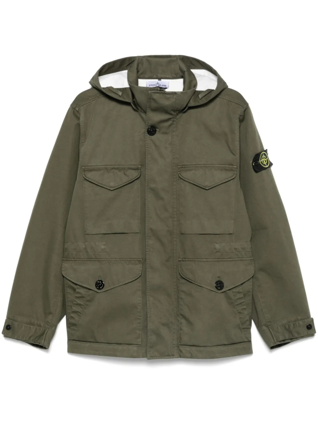 

Куртка с значком компаса Stone Island, зеленый