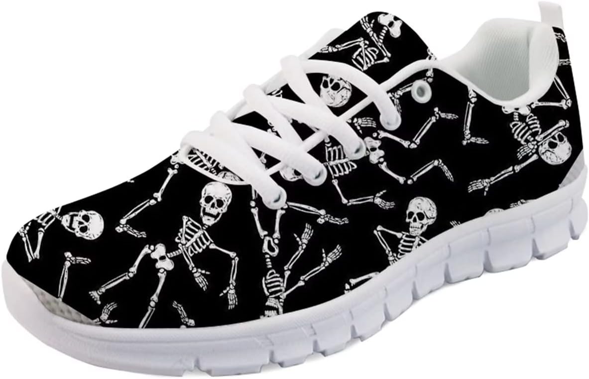 

Кроссовки Forchrinse Purple Bling Bling Galaxy с принтом космоса, унисекс, женские беговые, мужские легкие спортивные дышащие, Funny Skeleton