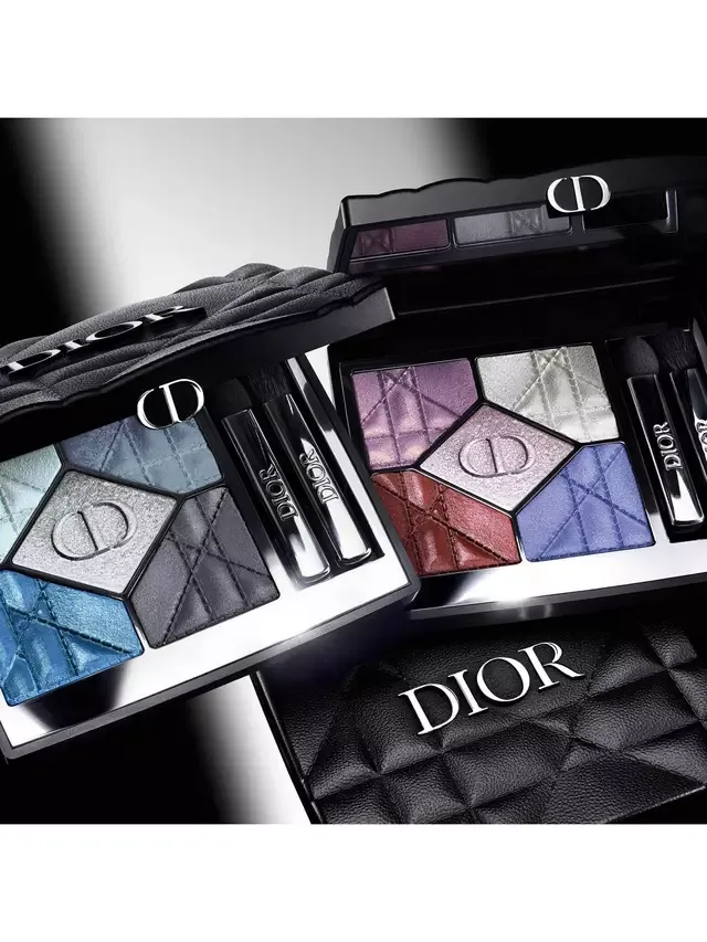 Палитра теней для век Diorshow 5 Colourers, лимитированная серия DIOR, 964 Lilac Tulle — фото 2