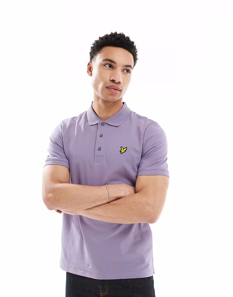 

Рубашки поло Lyle & Scott Ss, простая рубашка поло в цвете x600 dusk purple
