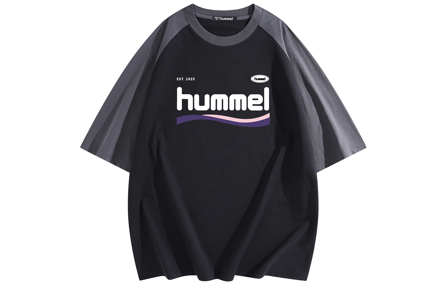 

Футболка унисекс Hummel, черная