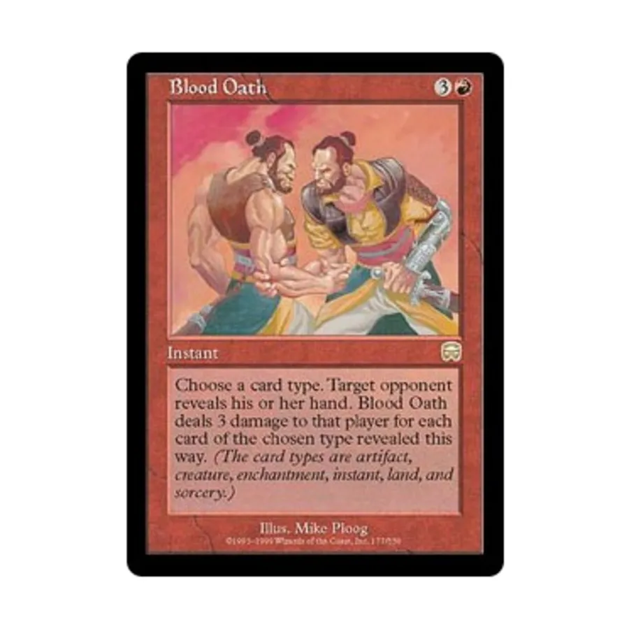 

CCG Клятва крови (клавиша R), MTG - Mercadian Masques