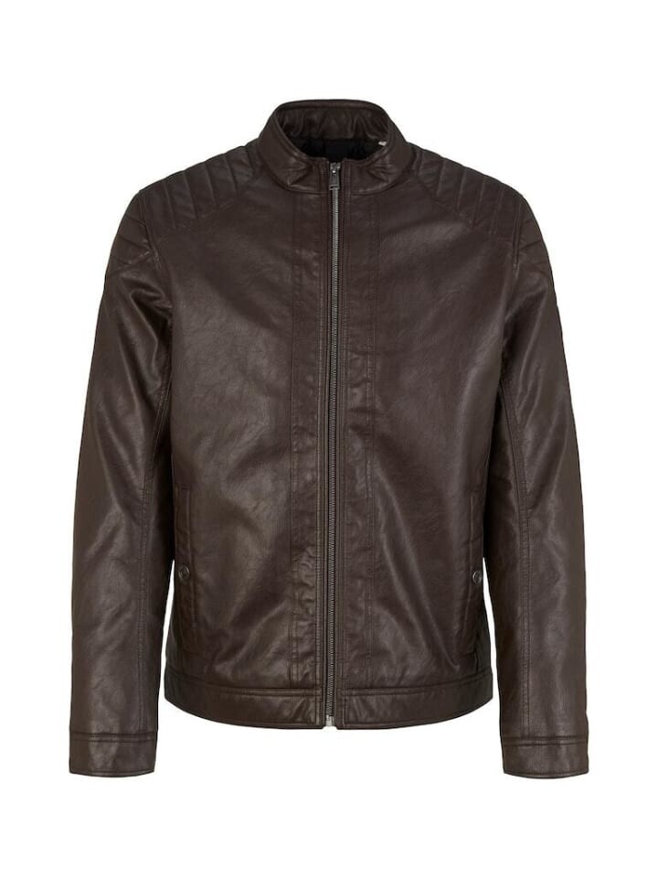 

Зимняя куртка Tom Tailor Jacke, цвет espresso brown fake leather
