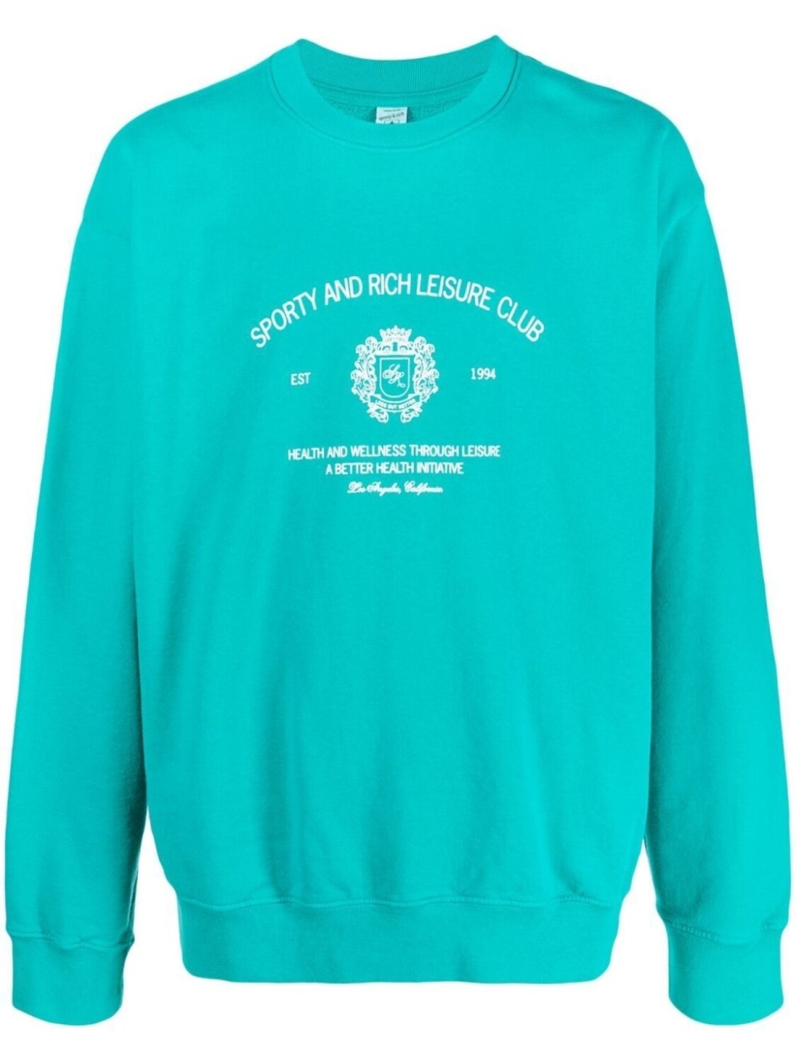 

Sporty & Rich толстовка с логотипом, синий