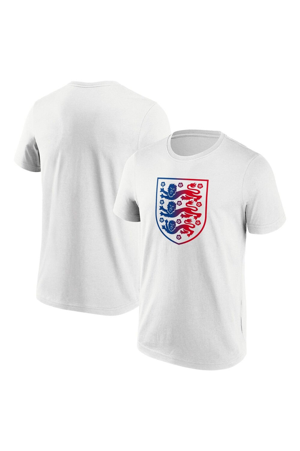 

Футболка с рисунком England fade 100% хлопок Fanatics, белый