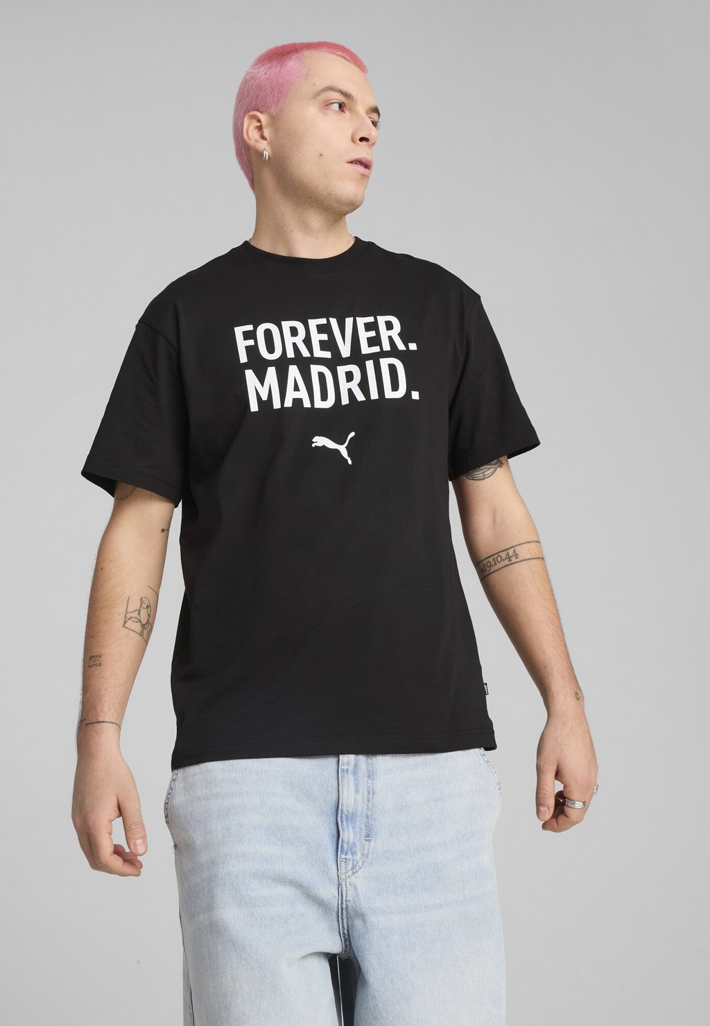

Рубашка с принтом CONCEPT MADRID RELAXED Puma, черный