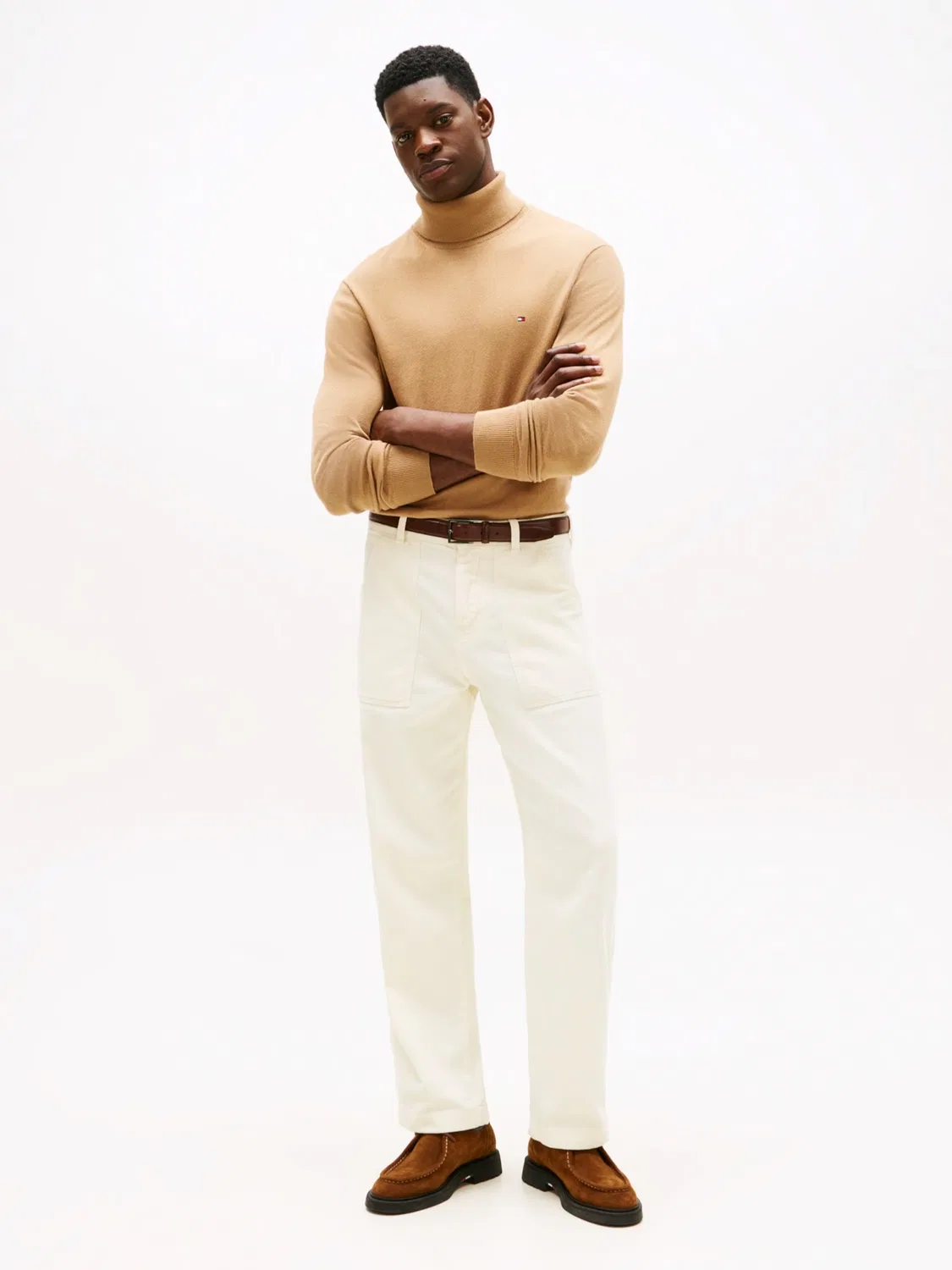 Свитер Tommy Hilfiger, Camel — фото 3