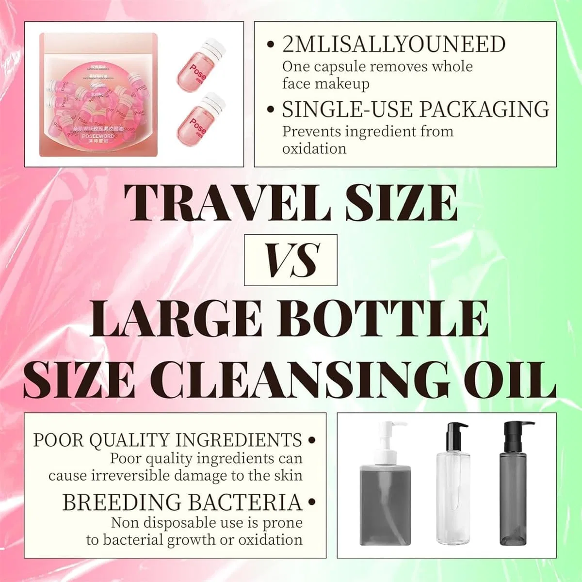 Гидрофильное масло Rietoiu — Масло для снятия макияжа «Cleansing Oil Mini» от Cisto , Mixed, 2 мл — фото 4