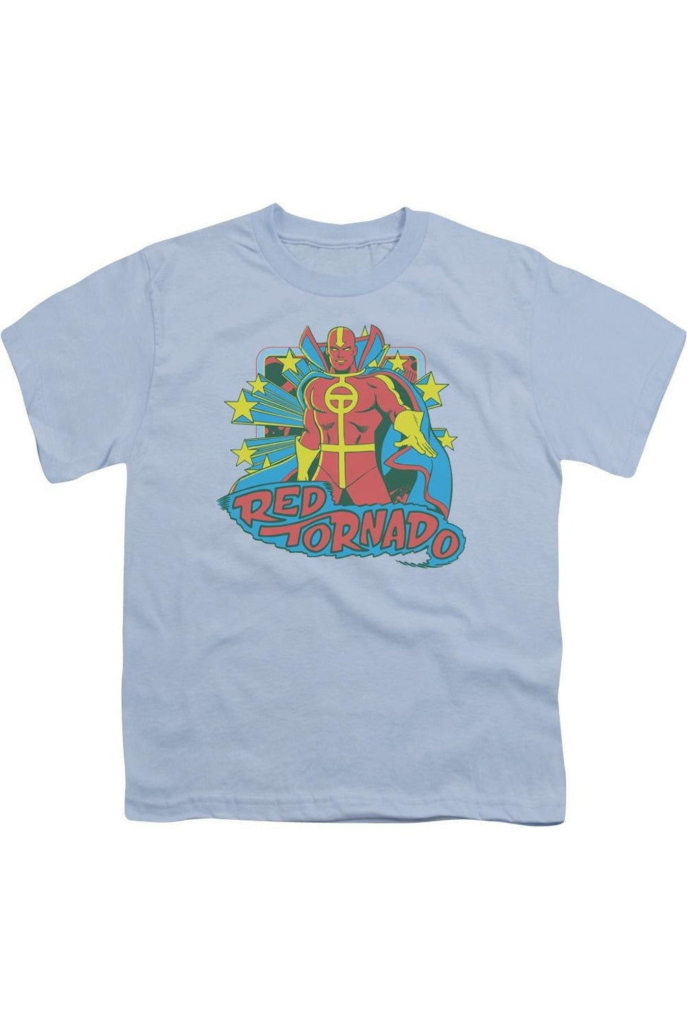 

Футболка с коротким рукавом для детей DC Comics Red Tornado Stars Gildan