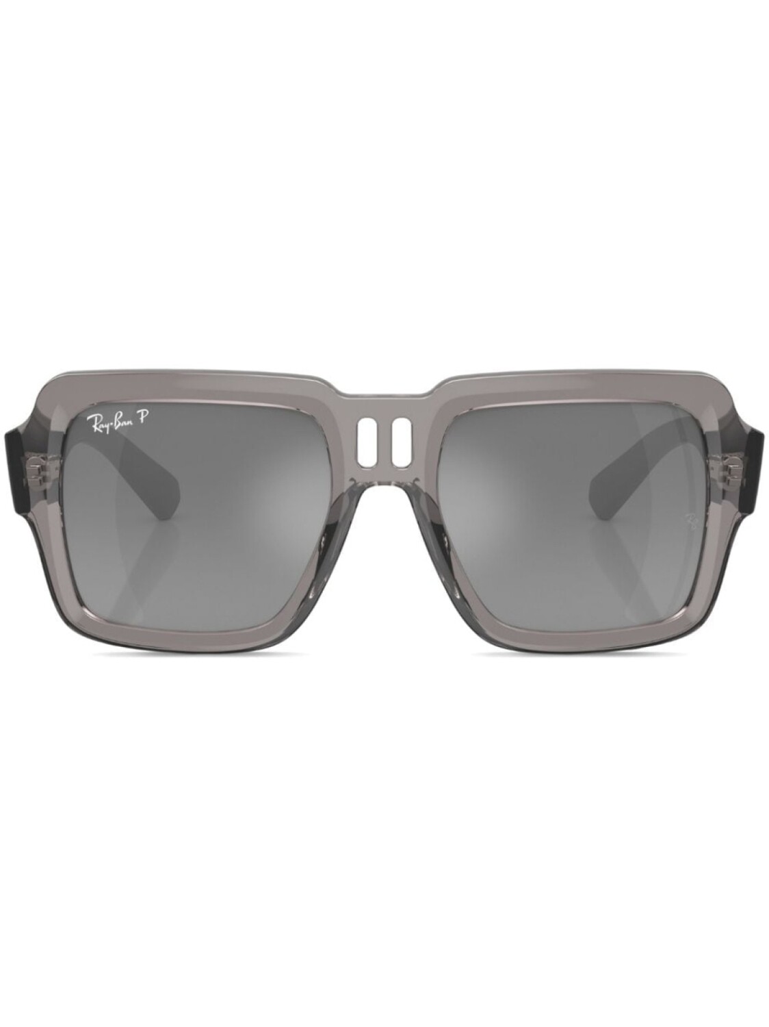 

Солнцезащитные очки Magellan в квадратной оправе Ray-Ban, серый