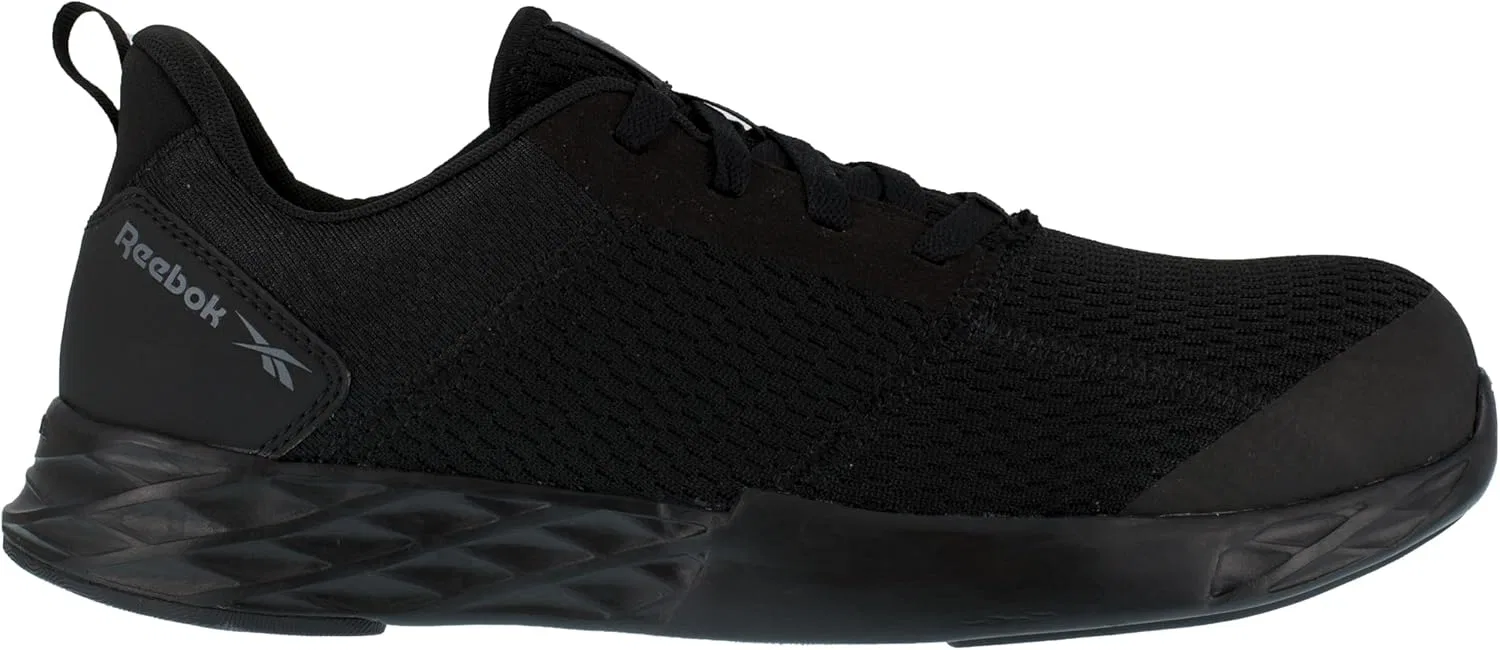 Мужские защитные кроссовки Reebok Astroride Strike Work Comp Toe Work and Safety, Black — фото 2
