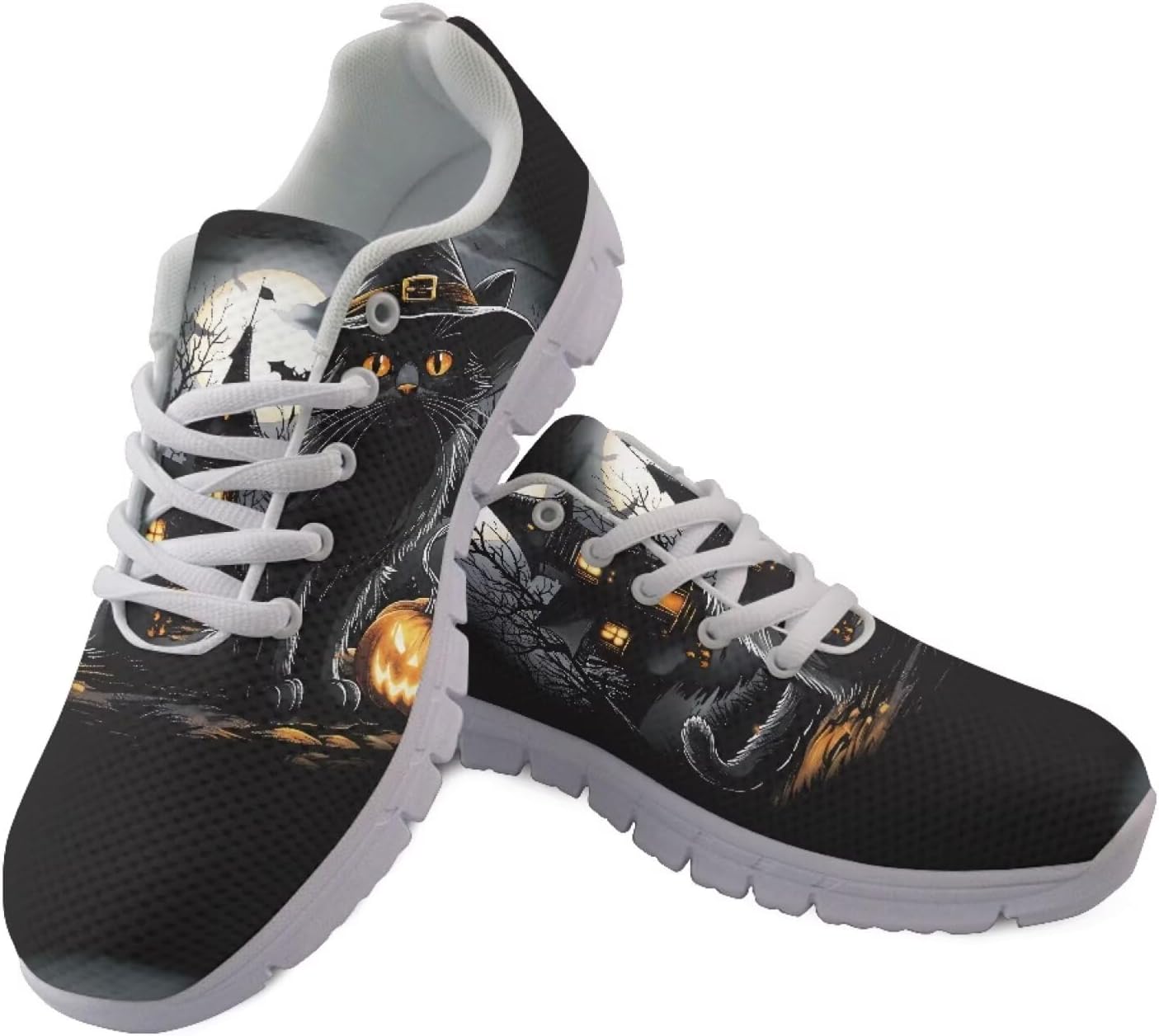 

Взрослые кроссовки Jeiento для бега, дышащие спортивные кроссовки для женщин и мужчин, для тренировок, спорта, прогулок, удобная повседневная обувь, черный/оранжевый