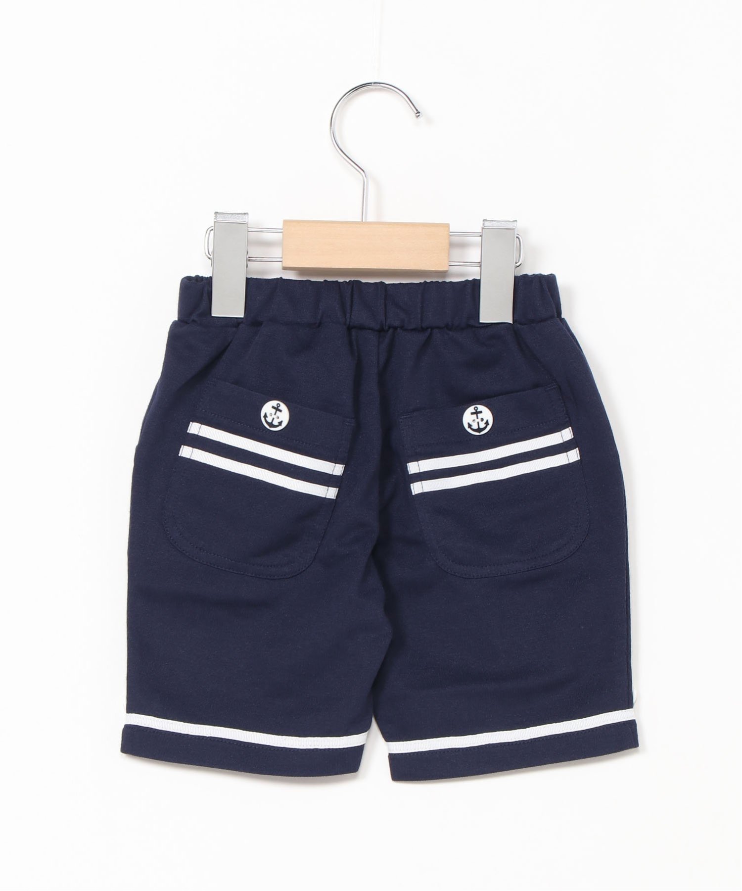 APKC/(K) Брюки морской пехоты с вышивкой Anpanman Baikinman Anpanman Kids Collection, Navy — фото 3