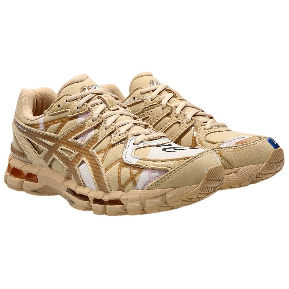 Кроссовки Doublet X Gel-Kayano20 унисекс с низким верхом коричневого/черного/белого цвета Asics — фото 3