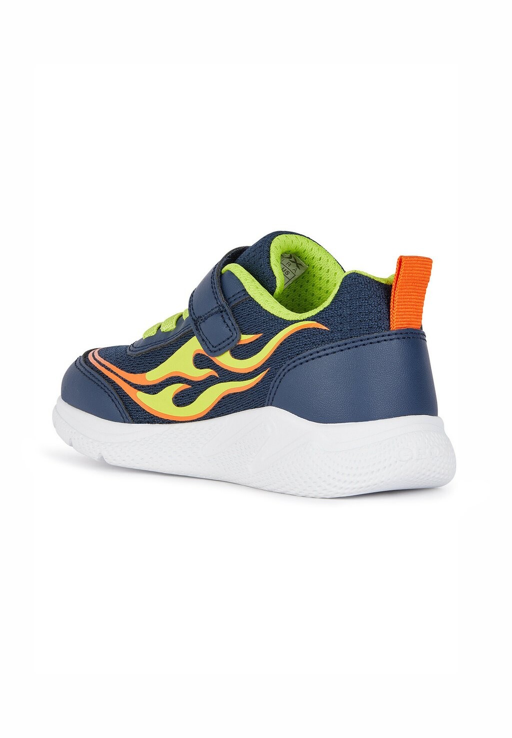 Кроссовки низкие SPRINTYE Geox, цвет navy lime — фото 4