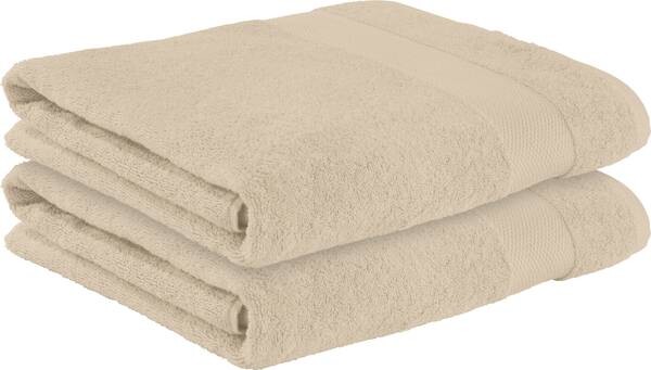 

Банное полотенце Erwin Müller 2er-Pack 160308, 100x1x150 см цвет cappuccino