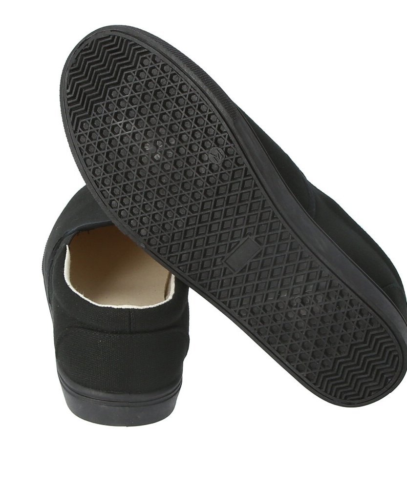 Мужские слипоны BACKYARD FAMILY, ALL BLACK — фото 4