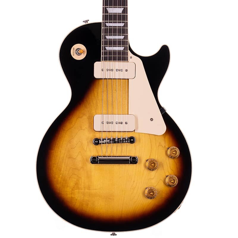 

Электрогитара Gibson Les Paul Standard 50s P-90, Tobacco Burst Electric Guitar #30023