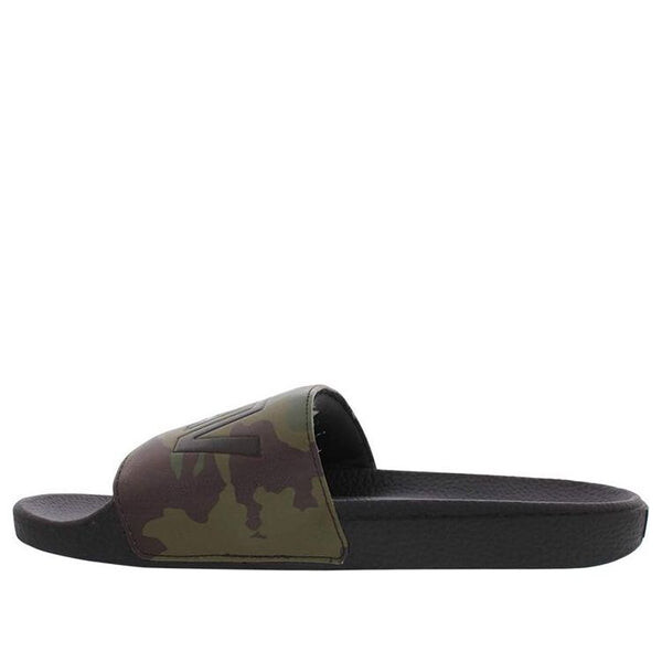 

Тапочки slide-on minimalistic casual camouflage slippers Vans, камуфляж