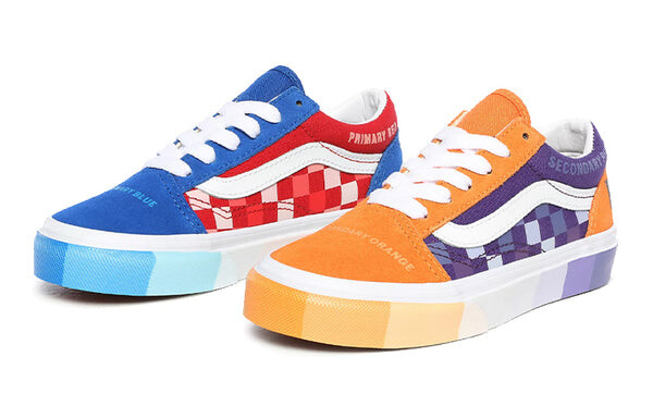 Кроссовки moma x old skool 'color wheel' Vans, мультиколор — фото 4
