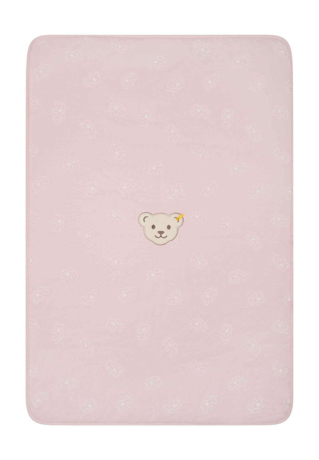

Детский игровой коврик Fashion Basic Steiff, 3015 silver pink
