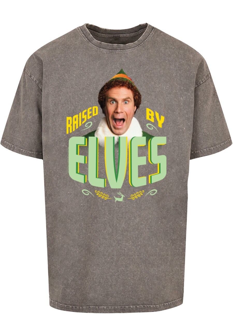 

Классическая футболка ABSOLUTE CULT Shirt Elf - Raised By Elves, серый