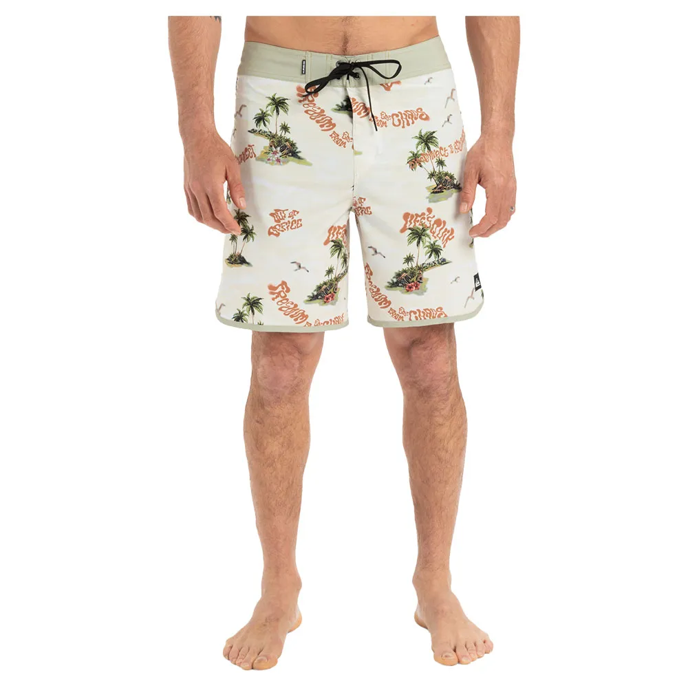 

Шорты для плавания Quiksilver Surfsilk Scallop 18´´, бежевый