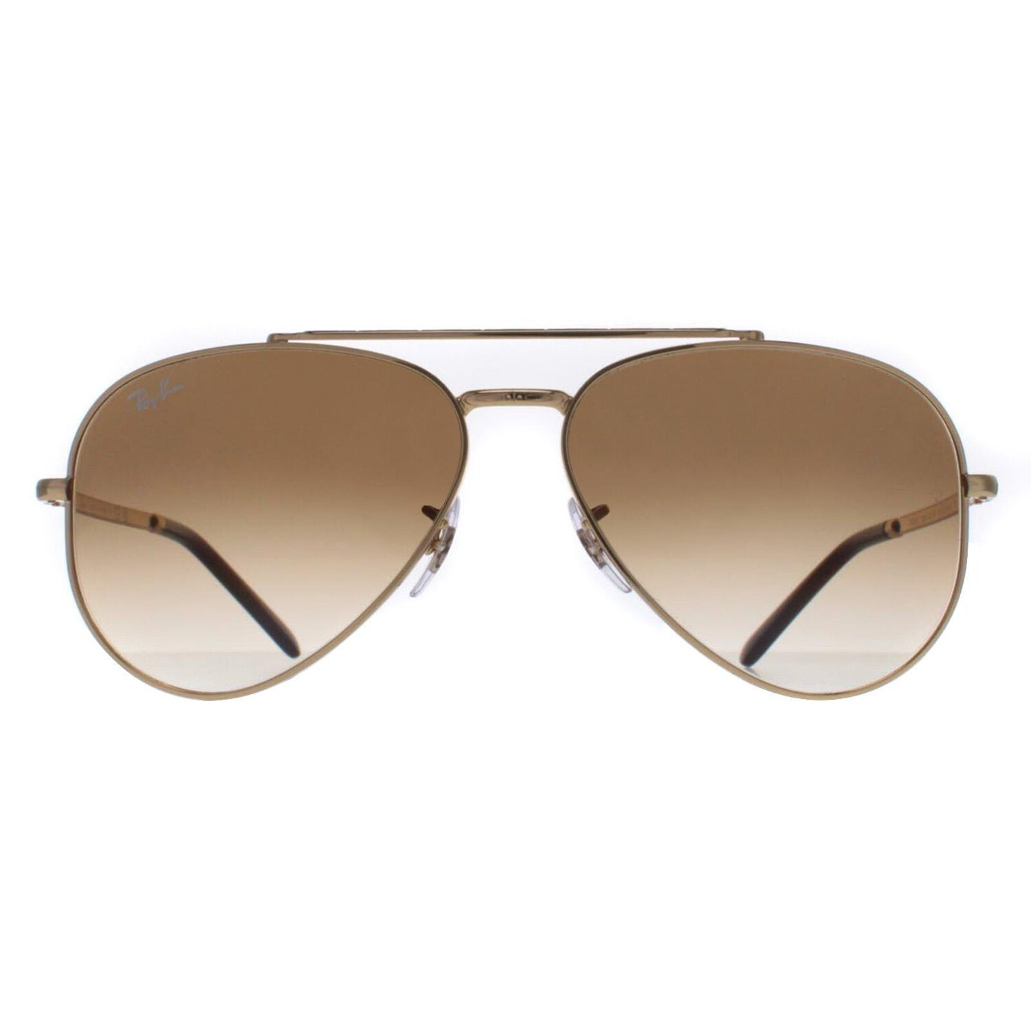 

Aviator Полированное золото Светло-коричневый градиент RB3625 New Aviator Ray-Ban, золото