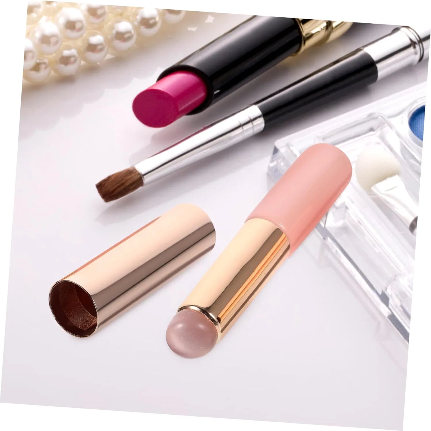 Кисть для губ силиконовая 2 шт Beatifufu 8,8x1,8x1,8 см — фото 3