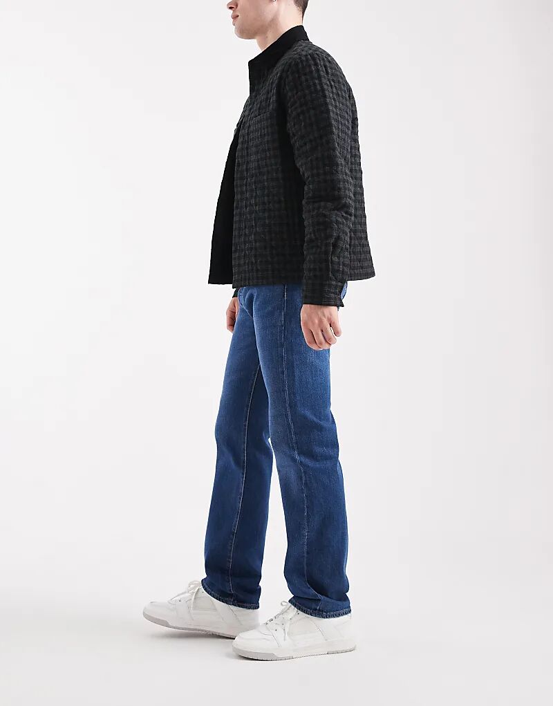 Джинсы Levi's 501 Original прямого кроя, средней потертости — фото 3