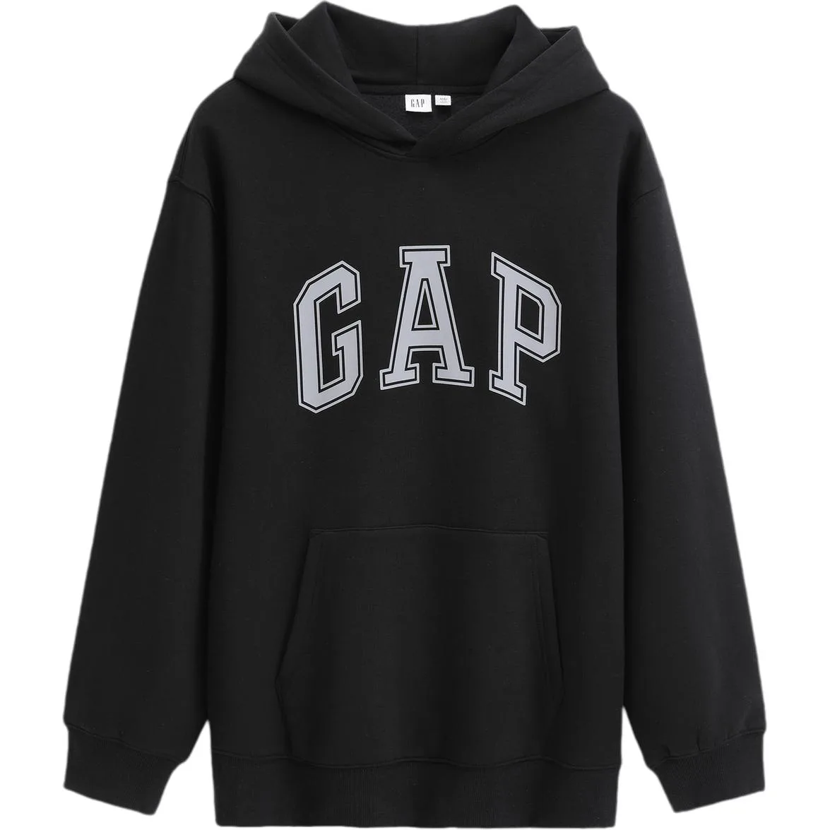 Толстовка с капюшоном унисекс GAP, черный