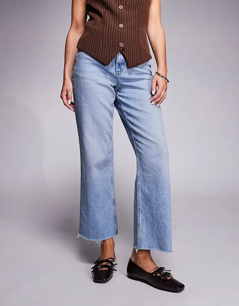 Балетки Public Desire Ginger с квадратным носком из коричневого лака — фото 4