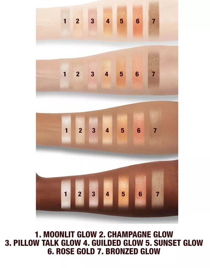 Charlotte Tilbury - Хайлайтер Hollywood Glow Glide Architect - Сияние розового золота — фото 3