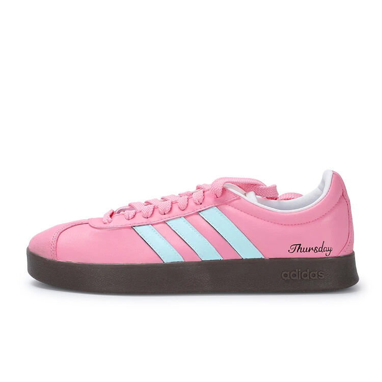 

Кроссовки adidas neo Vl Court Classic Skateboarding Shoes Unisex Low-top Blue, розовый