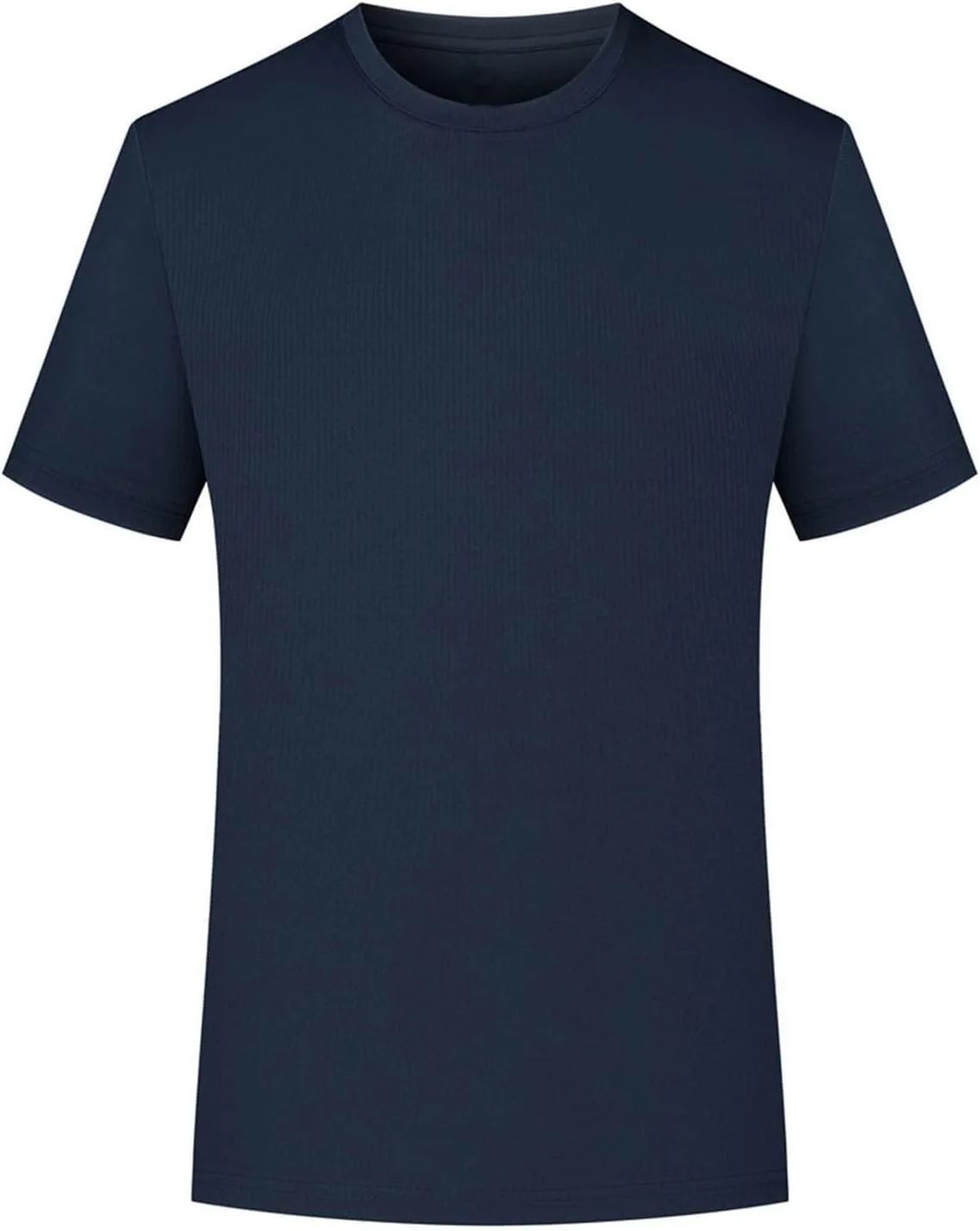 

Мужская футболка с фактурной вязкой, короткий рукав, лёгкая и дышащая FZYLQY