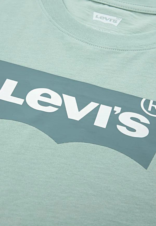 Футболка унисекс с принтом "крыло летучей мыши" Levi'S, Cameo Green — фото 3