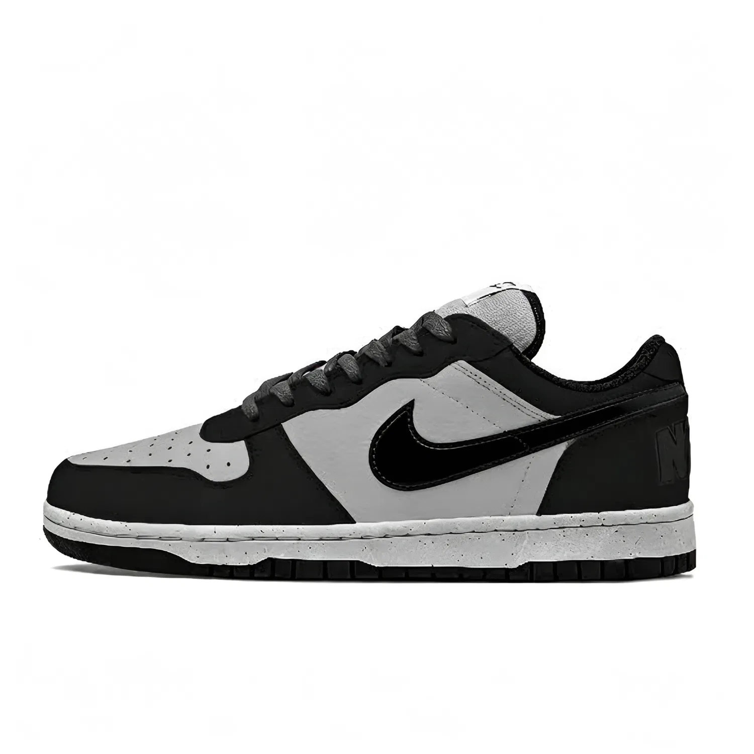 Кроссовки классические Nike Big Black Gray