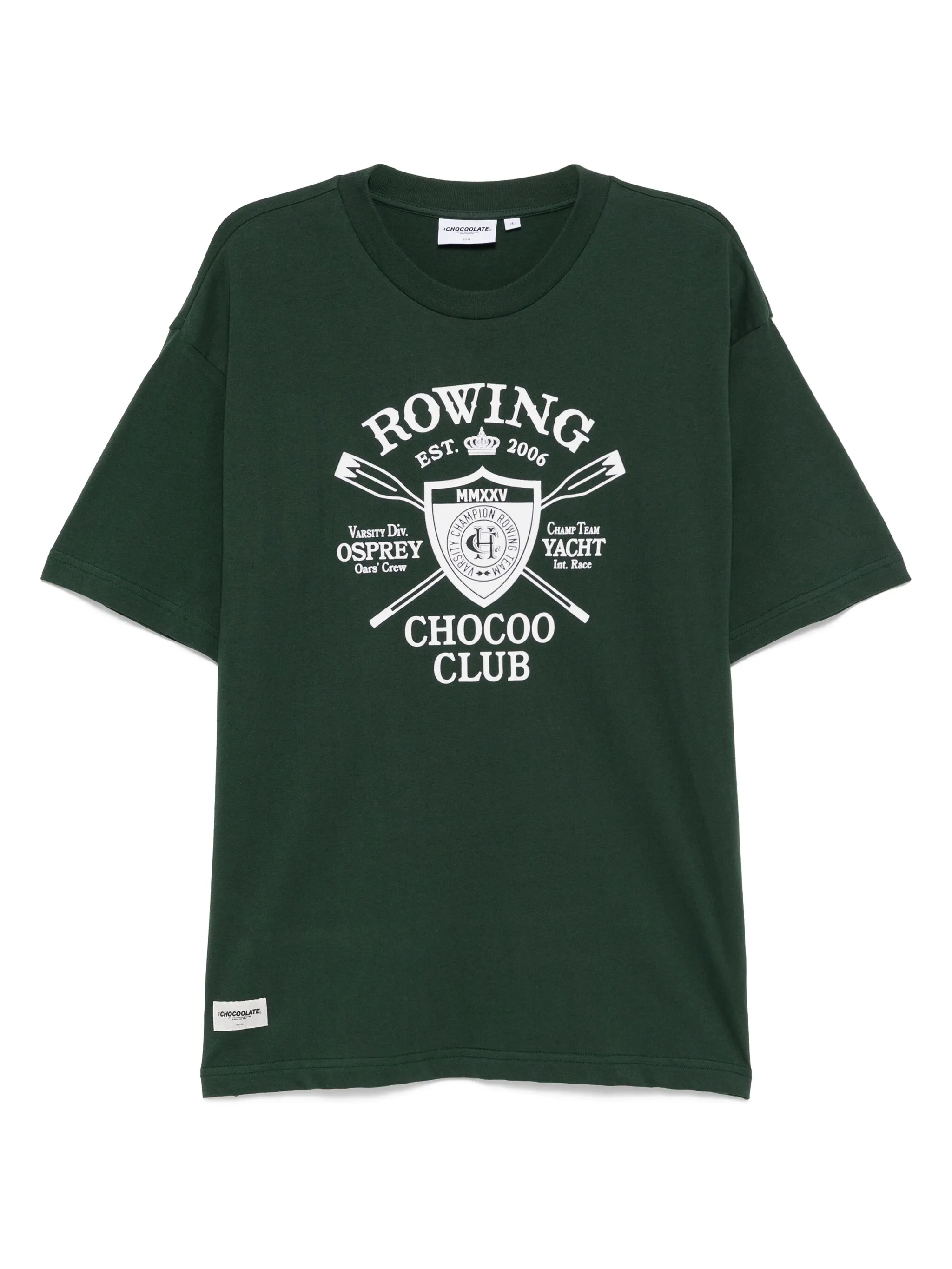 

Футболка с тиснением Chocoolate, зеленый