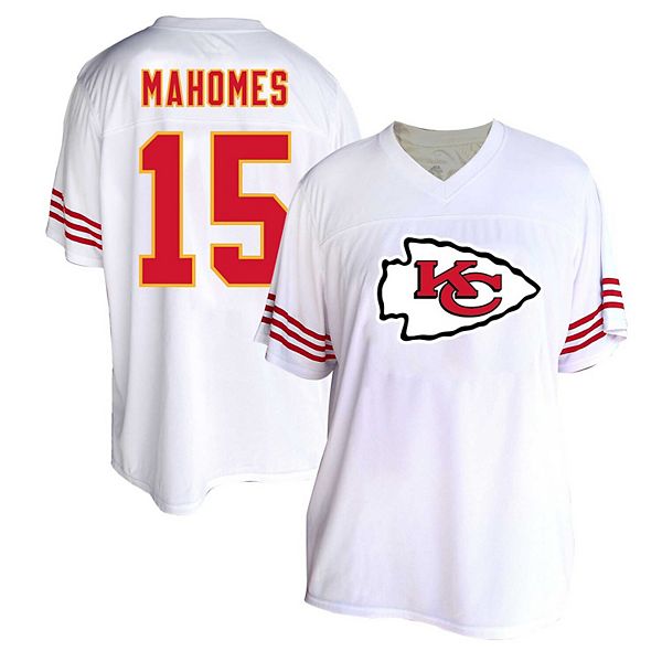 

Женская футболка Patrick Mahomes Kansas City Chiefs белая plus size Fanatics Brands - White Label, Белый, Женская футболка Patrick Mahomes Kansas City Chiefs белая plus size Fanatics Brands - White Label