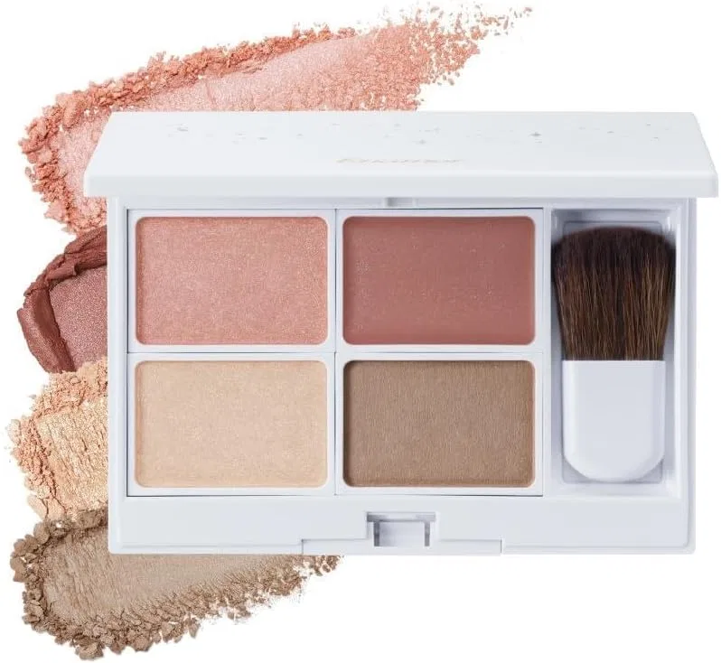 Палетка для лица Enamor Melo Face Palette 02 Soft Body Temperature Coral