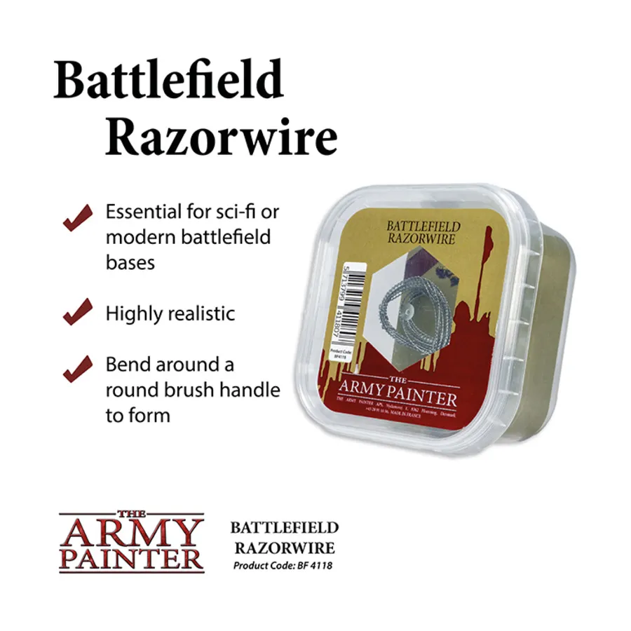 

Бритвенная проволока (издание 2019 г.), Battlefields