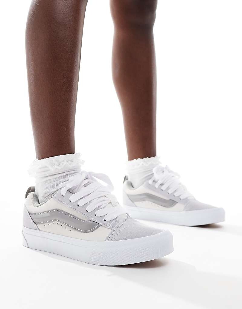 

Vans – Knu Skool – Спортивная обувь на толстой подошве различных оттенков серого, Серый, Vans – Knu Skool – Спортивная обувь на толстой подошве различных оттенков серого